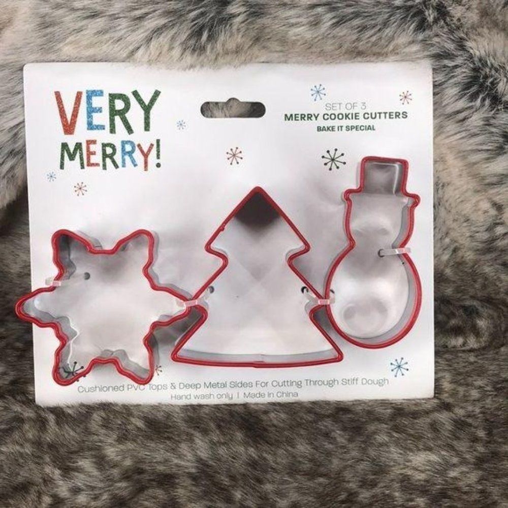 Very Merry Christmas Cookie Cutters‎